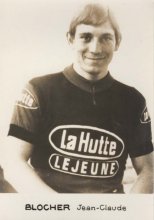 Jean Claude BLOCHER Cycliste pro