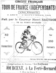 Jourcent Cycles de 1909 à 1929 (72400 La Ferté-bernard)
