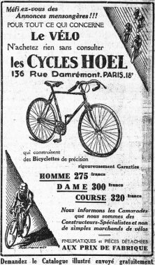 HOEL - 1939 (FRANCE)