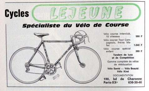 LEJEUNE - 1965 (FRANCE)