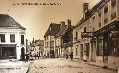 Magasin des cycles JOURCENT 7 rue de Paris La Ferté-Bernard