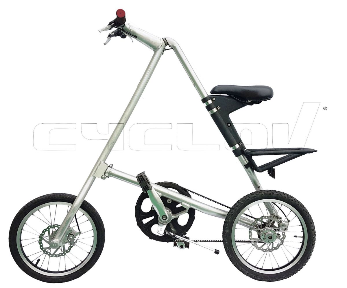 Vélo pliant strida 5 noir | Nature & Découvertes